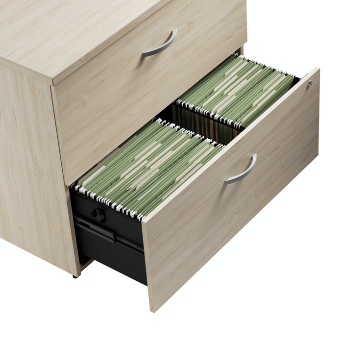Studio C 2 Drawer Lateral File Cabinet