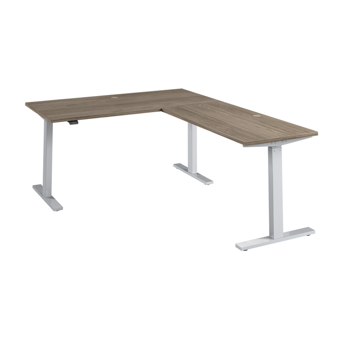 Move 60 Series 60W Height Adjustable L Shaped Standing Desk
