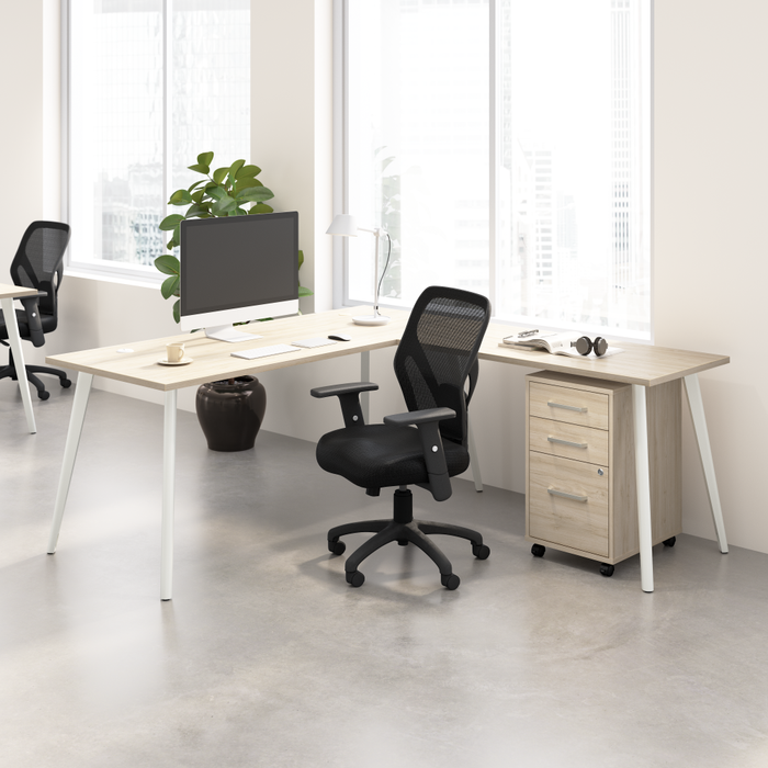 Vista 3 Drawer Mobile File Cabinet