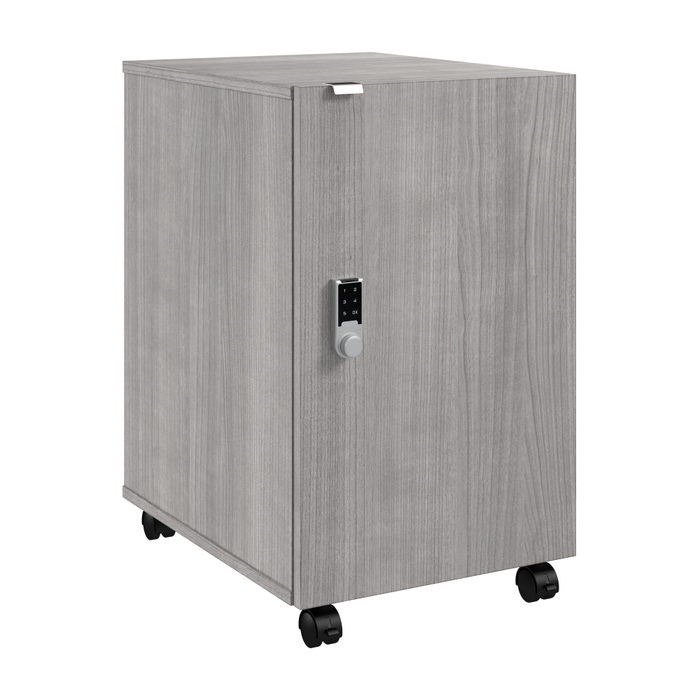 Assure Mobile File Cabinet with Drawer, Door, and Keypad Lock
