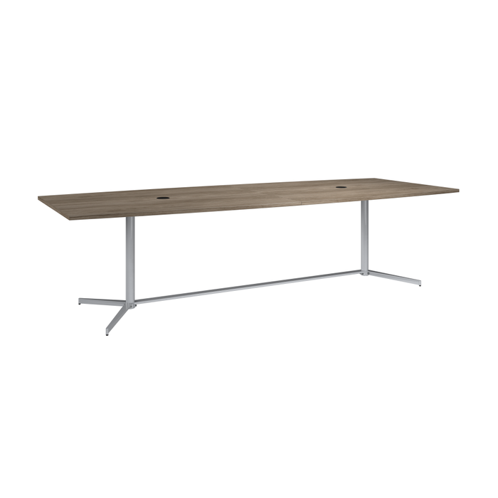 120-inch Office Conference Table with Metal Base