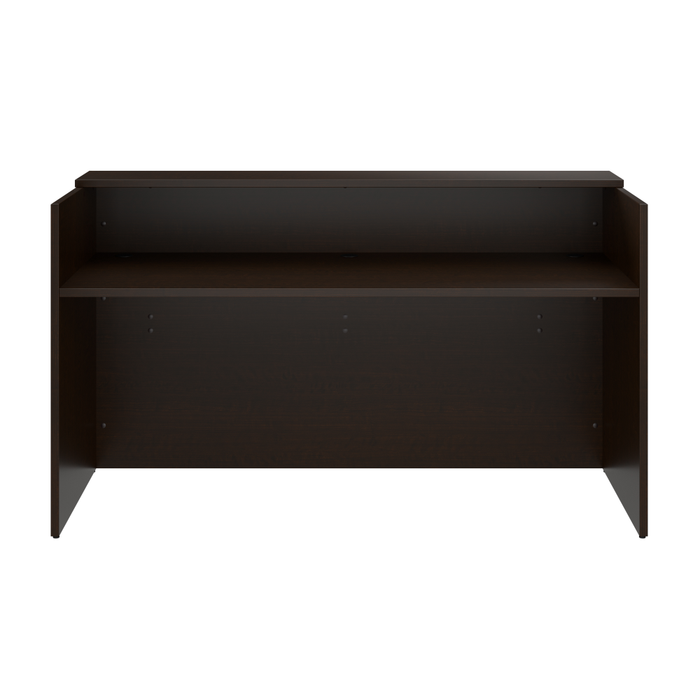 Arrive 72W x 30D Reception Desk with Shelf