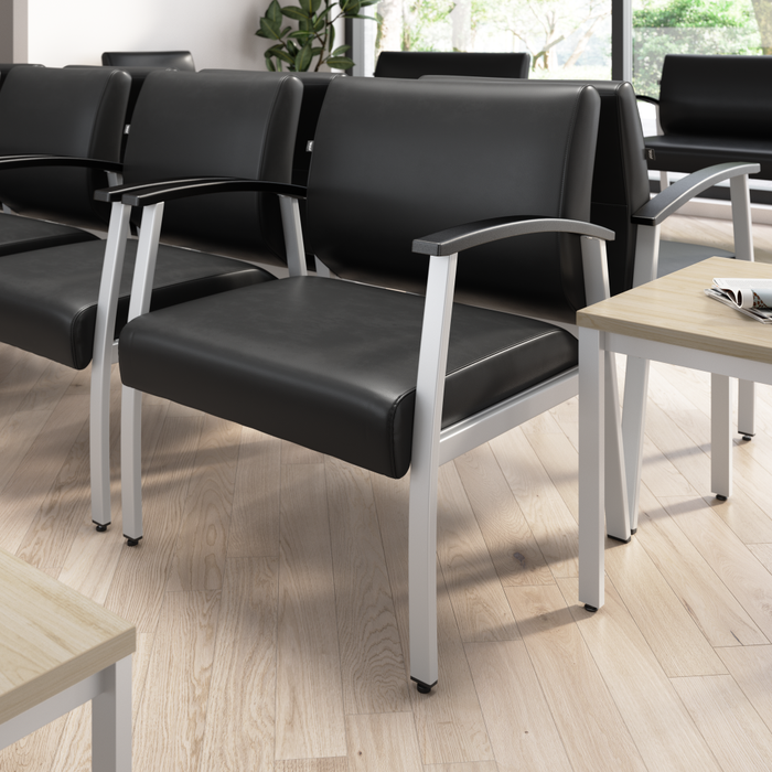 Arrive Bariatric Waiting Room Guest Chair with Arms