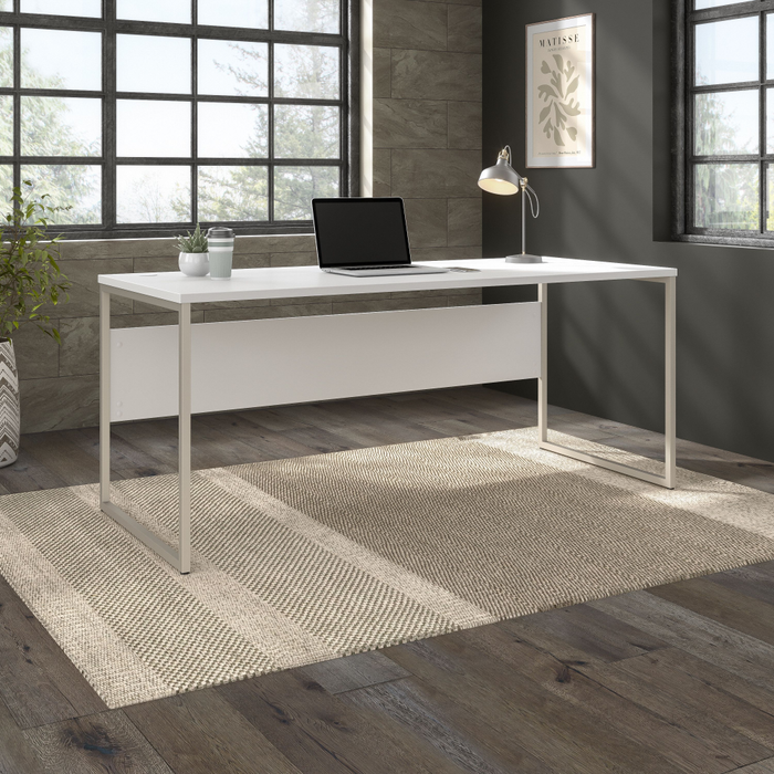 Hybrid 72W x 30D Computer Table Desk with Metal Legs