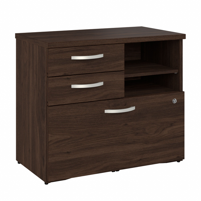 Studio C Office Storage Cabinet with Drawers and Shelves