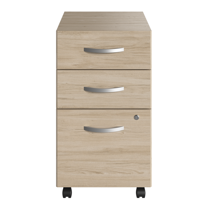 Studio C 3 Drawer Mobile File Cabinet