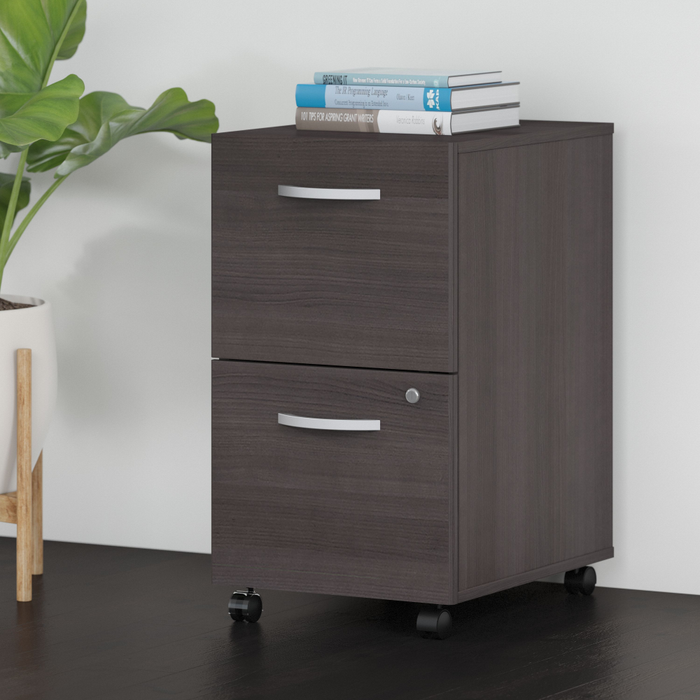 Studio C 2 Drawer Mobile File Cabinet