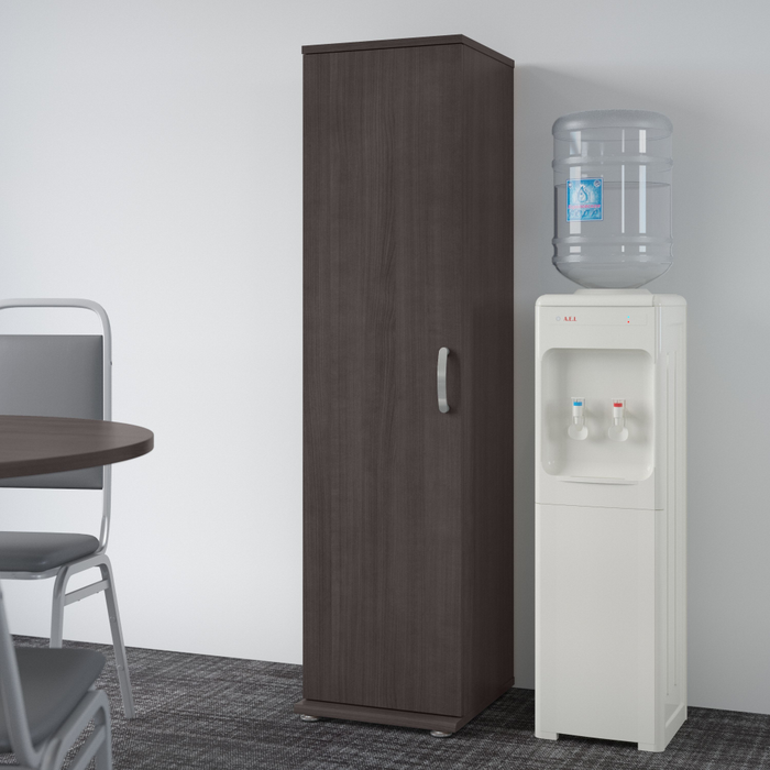 Universal Tall Narrow Storage Cabinet with Door and Shelves