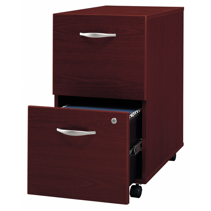 Series C 2 Drawer Mobile File Cabinet - Assembled