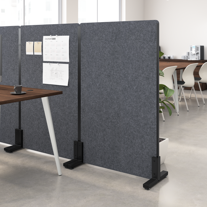 34W x 55H Freestanding Privacy Screen