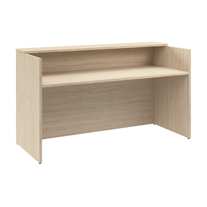 Arrive 72W x 30D Reception Desk with Shelf