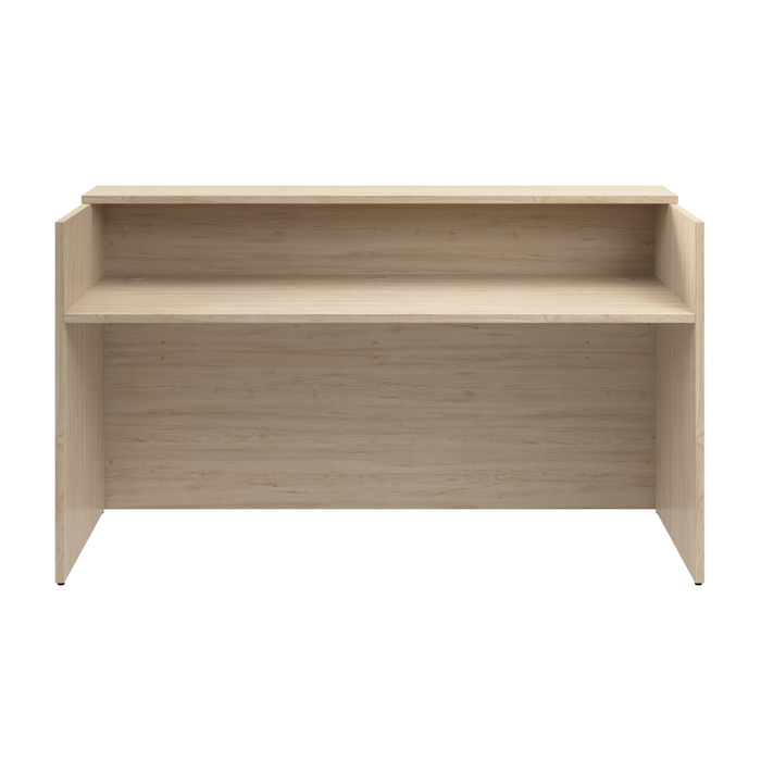 Arrive 72W x 30D Reception Desk with Shelf