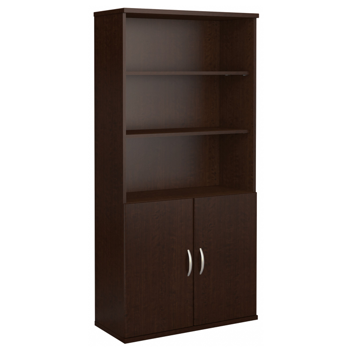 Series C 36W 5 Shelf Bookcase with Doors