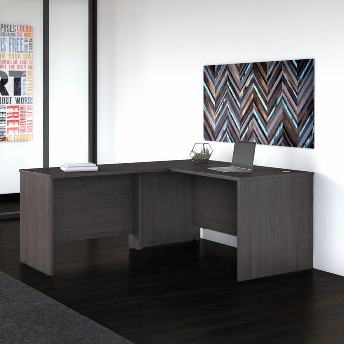 Studio C 60W x 30D L Shaped Desk with 42W Return