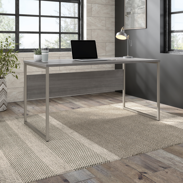 Hybrid 60W x 30D Computer Table Desk with Metal Legs