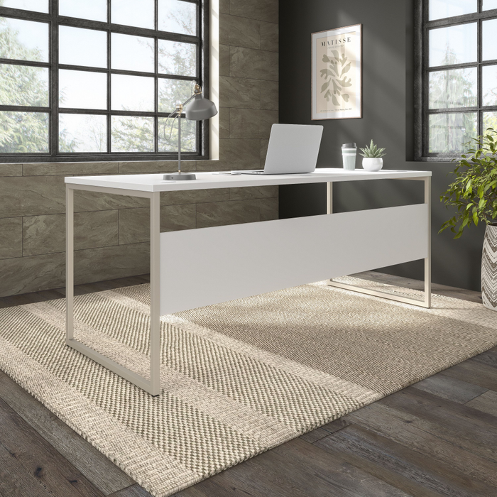 Hybrid 72W x 30D Computer Table Desk with Metal Legs