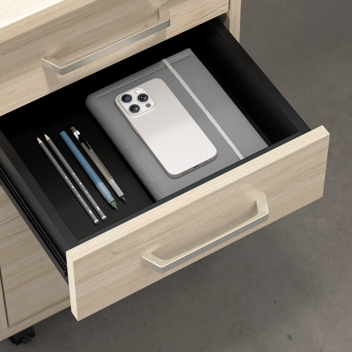 Vista 3 Drawer Mobile File Cabinet