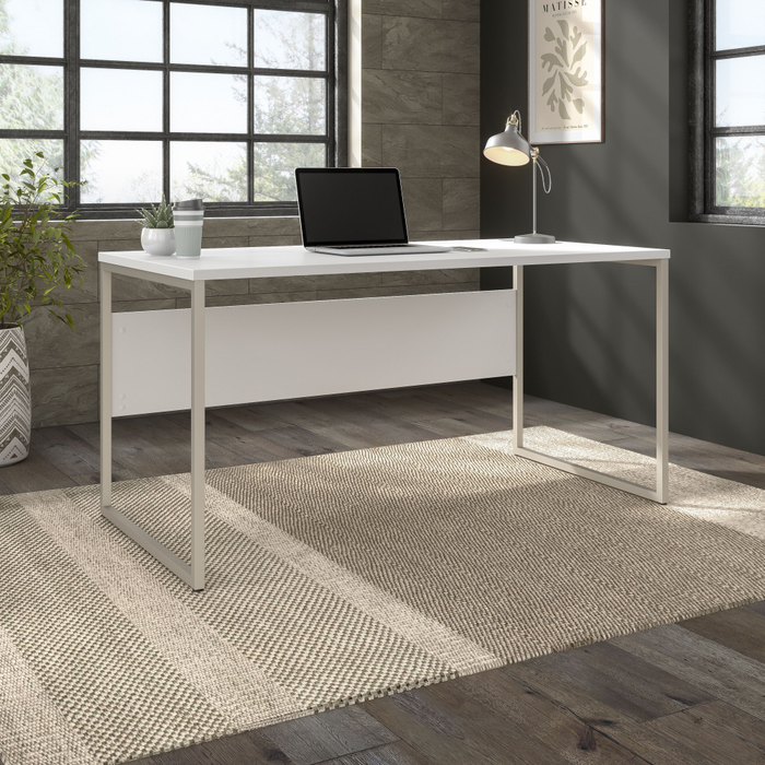 Hybrid 60W x 30D Computer Table Desk with Metal Legs
