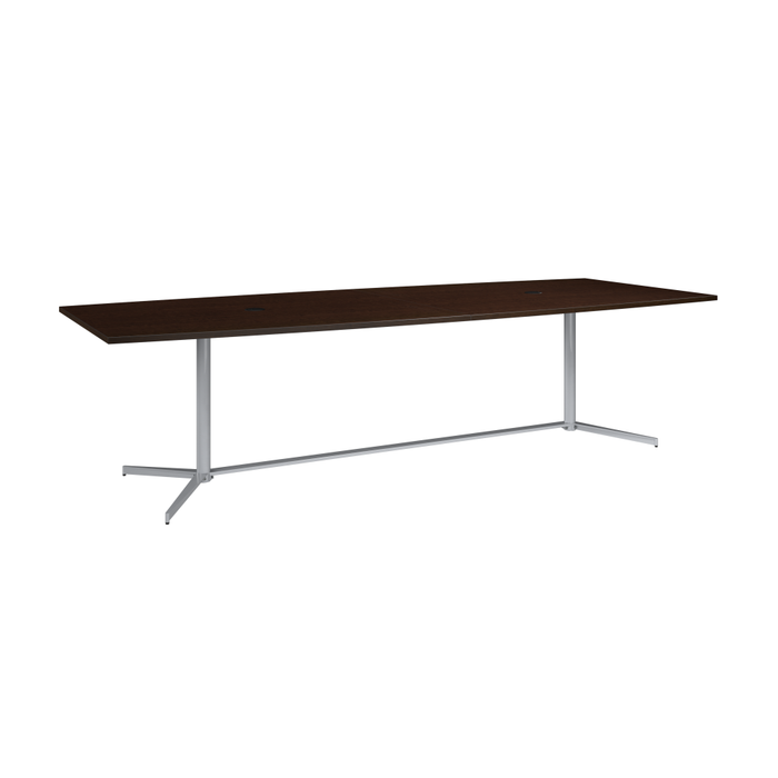 120-inch Office Conference Table with Metal Base