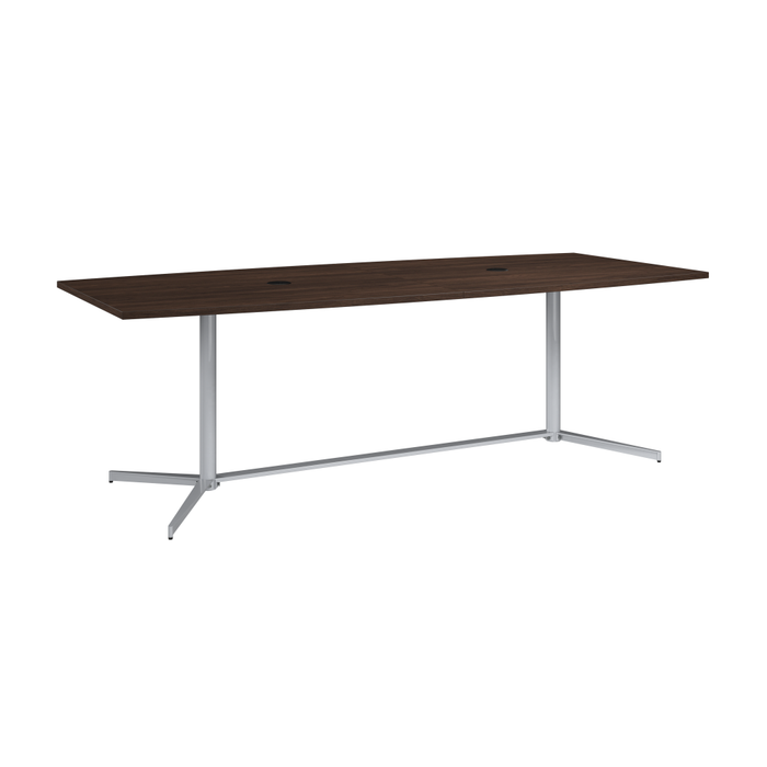 96-inch Office Conference Table with Metal Base