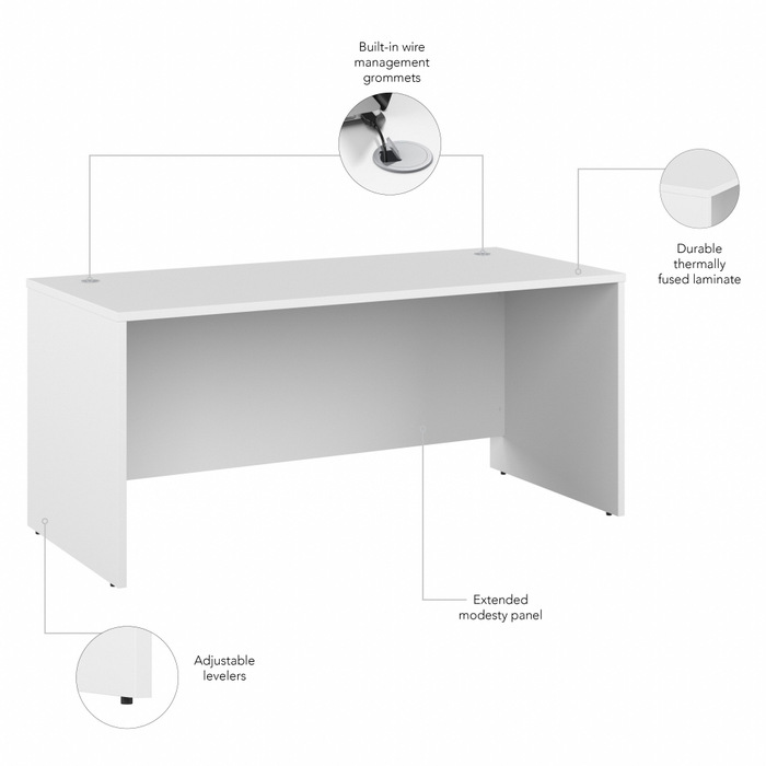 Studio C 66W x 30D Office Desk
