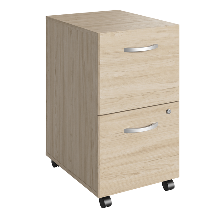 Studio C 2 Drawer Mobile File Cabinet