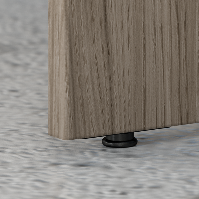 Studio C 72W x 36D Bow Front Desk