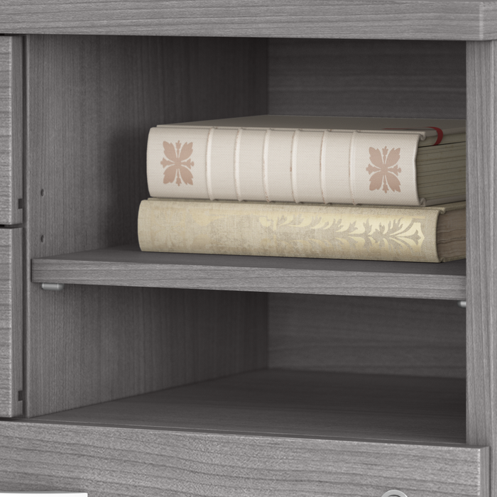 Studio A Office Storage Cabinet with Drawers and Shelves