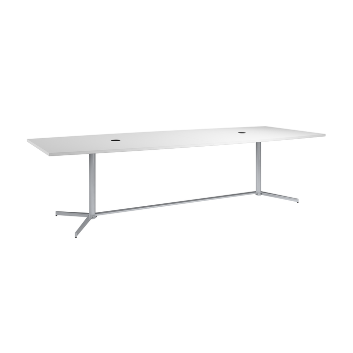 120-inch Office Conference Table with Metal Base