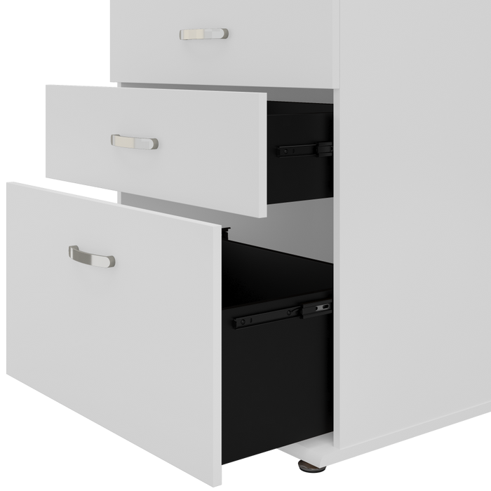 Universal Floor Storage Cabinet with Drawers