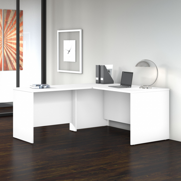 Studio C 60W x 30D L Shaped Desk with 42W Return