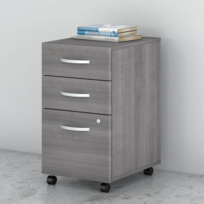 Studio C 3 Drawer Mobile File Cabinet