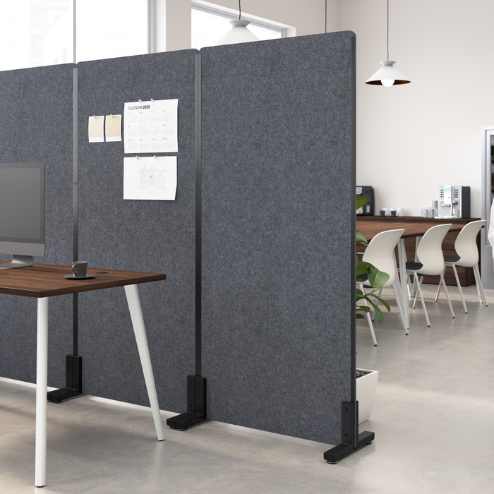 34W x 72H Freestanding Privacy Screen