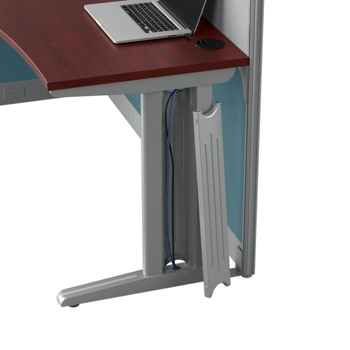 Office in an Hour 65W x 33D Straight Cubicle Desk