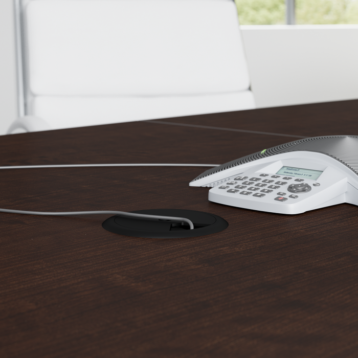 120-inch Office Conference Table with Wood Base