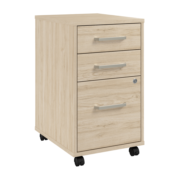 Vista 3 Drawer Mobile File Cabinet