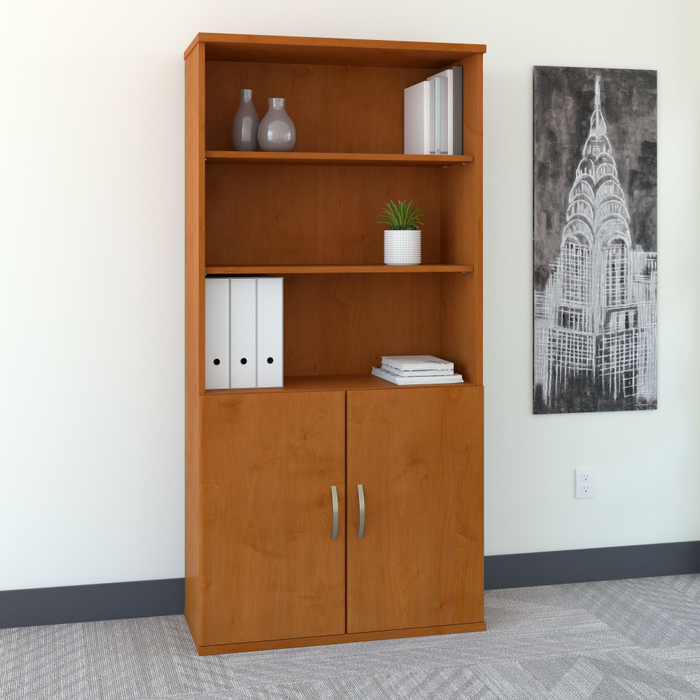 Series C 36W 5 Shelf Bookcase with Doors