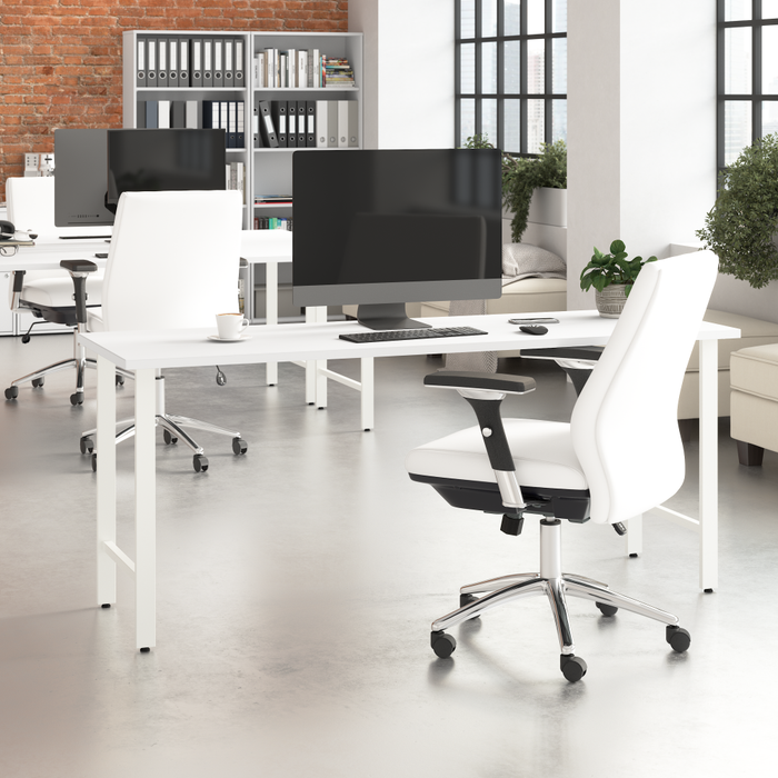 Hustle 72W x 24D Computer Desk with Metal Legs