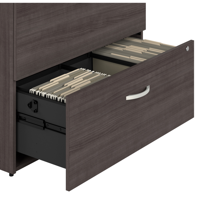 Studio A 2 Drawer Lateral File Cabinet - Assembled