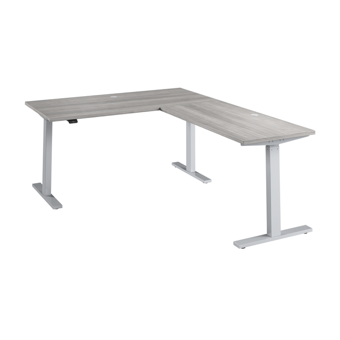 Move 60 Series 60W Height Adjustable L Shaped Standing Desk
