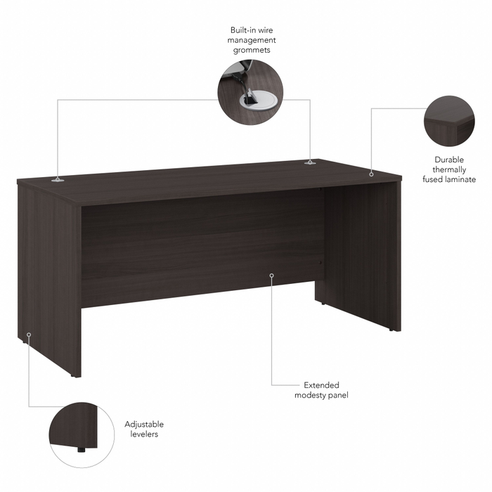 Studio C 66W x 30D Office Desk