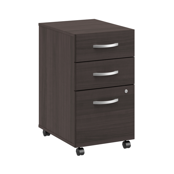 Arrive 3 Drawer Mobile File Cabinet - Assembled