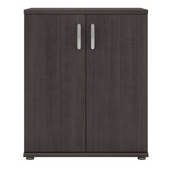 Universal Floor Storage Cabinet with Doors and Shelves
