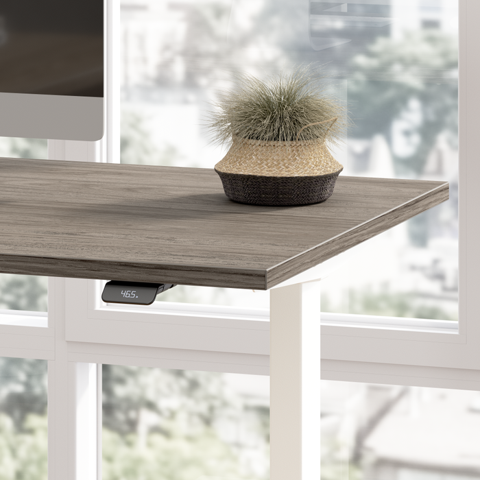 Move 60 Series 60W Height Adjustable L Shaped Standing Desk