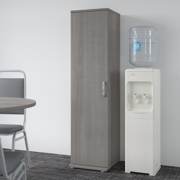 Universal Tall Narrow Storage Cabinet with Door and Shelves