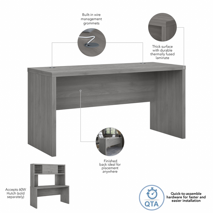 Echo 60W Credenza Desk