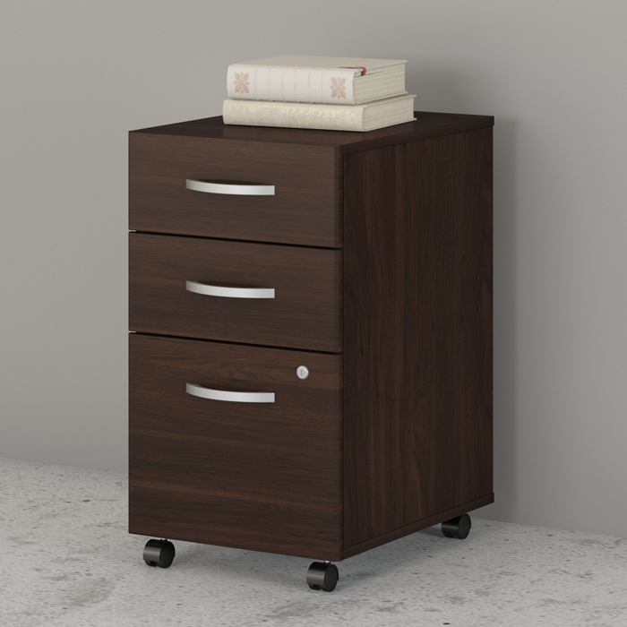 Studio C 3 Drawer Mobile File Cabinet