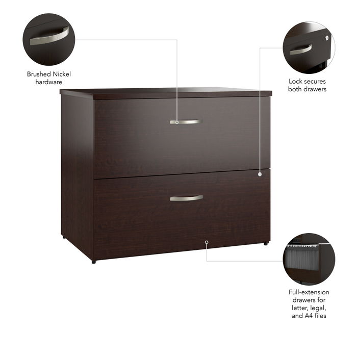 Office in an Hour 2 Drawer Lateral File Cabinet