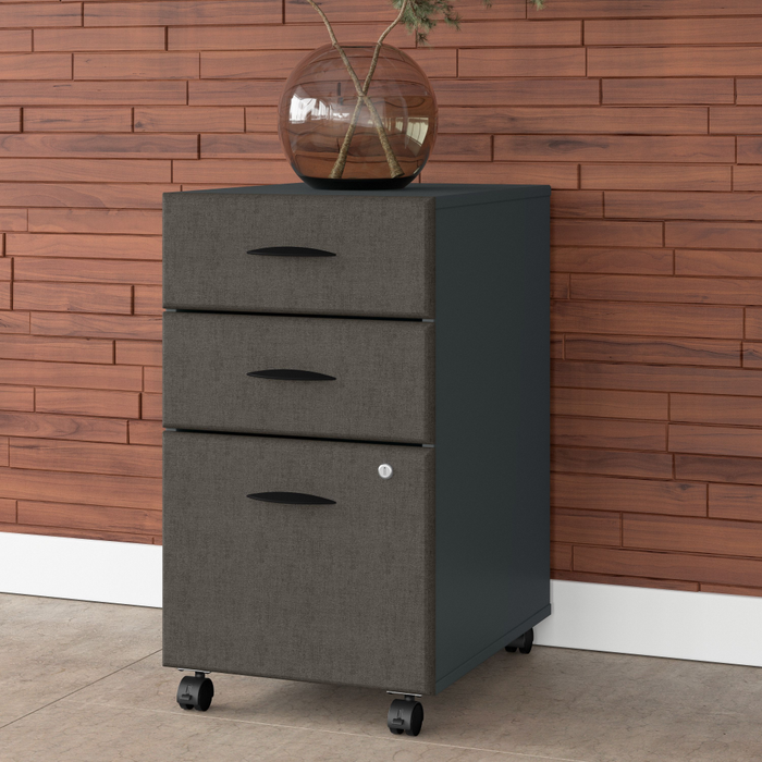 Series A 3 Drawer Mobile File Cabinet