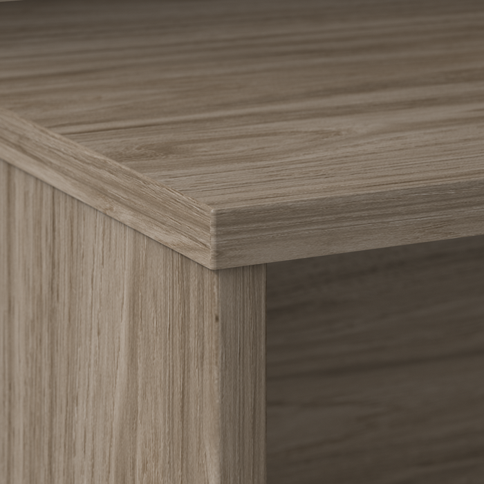 Studio C 72W x 36D Bow Front Desk